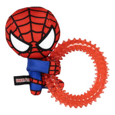 Mordedor Dental Aro Para Perro Spiderman O14308| Petstation - petsec